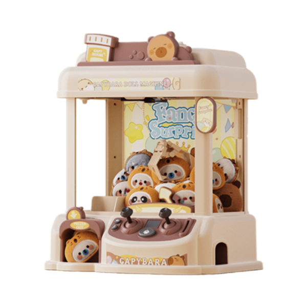 Mini Claw Machine Toy for Kids, Capybara Theme, Size L