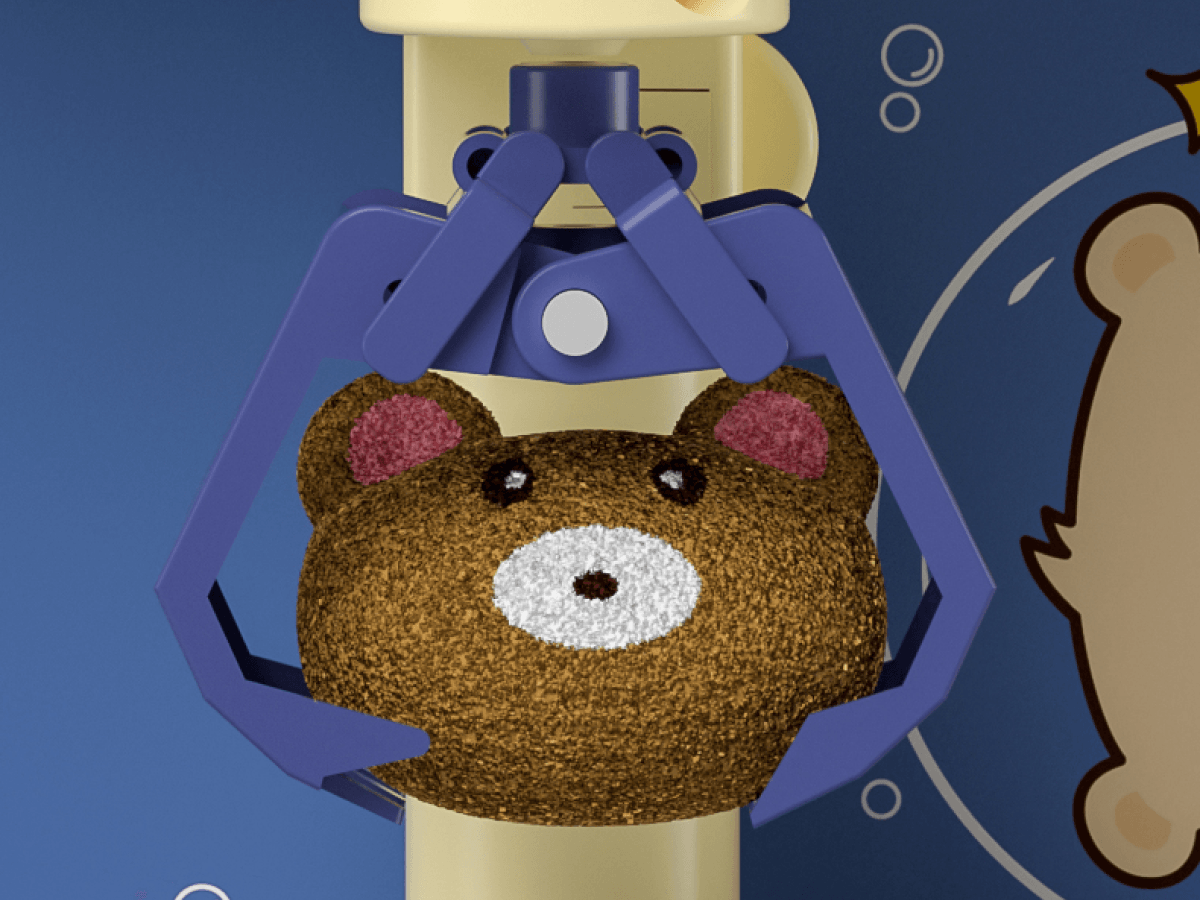 Mini Claw Machine Toy for Kids, Pink Doll Machine Ocean Paradise Theme, Size M 9 Mini Claw Machine Toy for Kids, Pink Doll Machine Ocean Paradise Theme, Size M