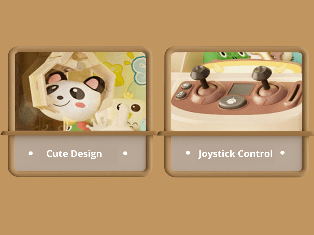 Mini Claw Machine Toy for Kids, Capybara Theme, Size L