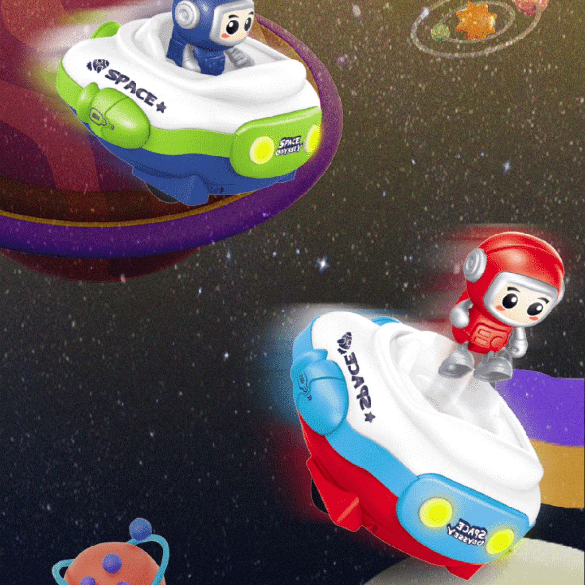 Remote Control Space Odyssey Bumper Car