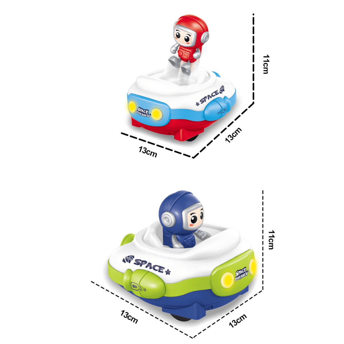 Remote Control Space Odyssey Bumper Car