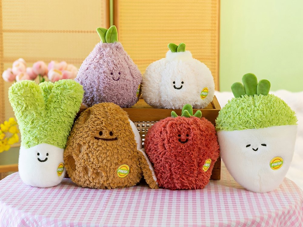 Vivacious Vegetable Plush Toy