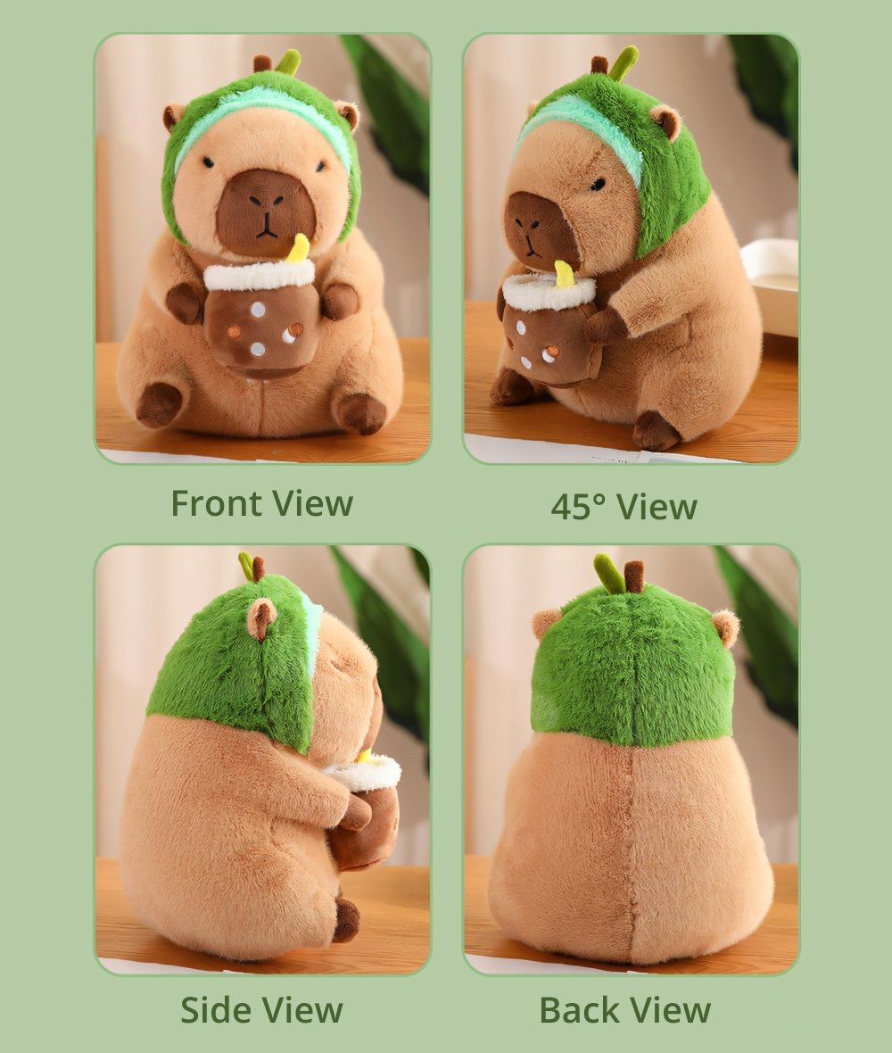 Cute Stuffed Capybara Plush Toy, Avaliable Size with 30cm, 40cm