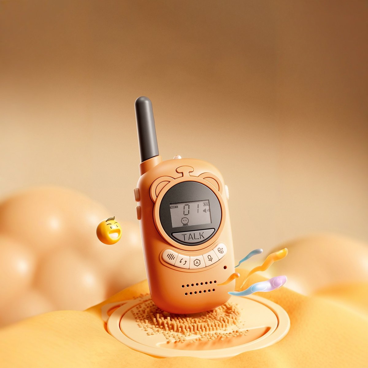 Kids Walkie Talkie Toy, 4.8 Miles Long Work Range
