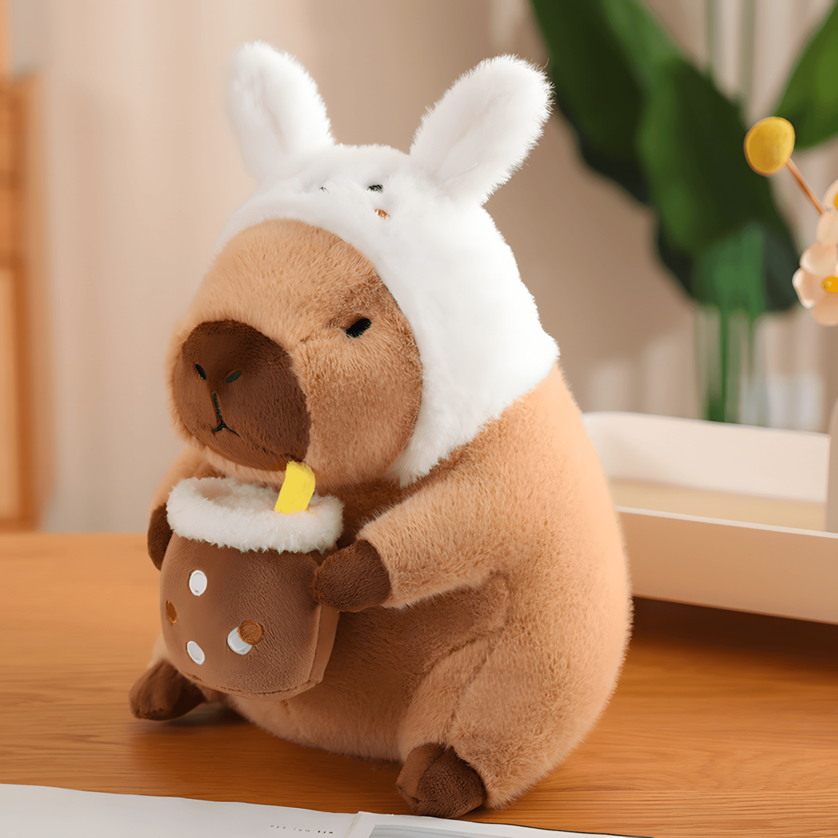 Cute Stuffed Capybara Plush Toy, Avaliable Size with 30cm, 40cm