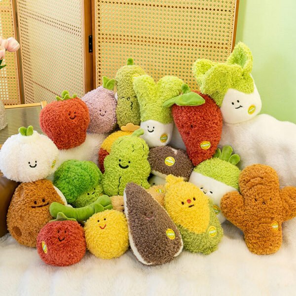 Vivacious Vegetable Family Series Kawaii Plush Toy