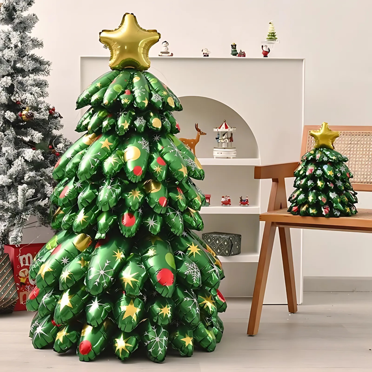 Inflatable Christmas Tree, Sustainable Holiday Decor, DIY Fun for Audlts & Kids