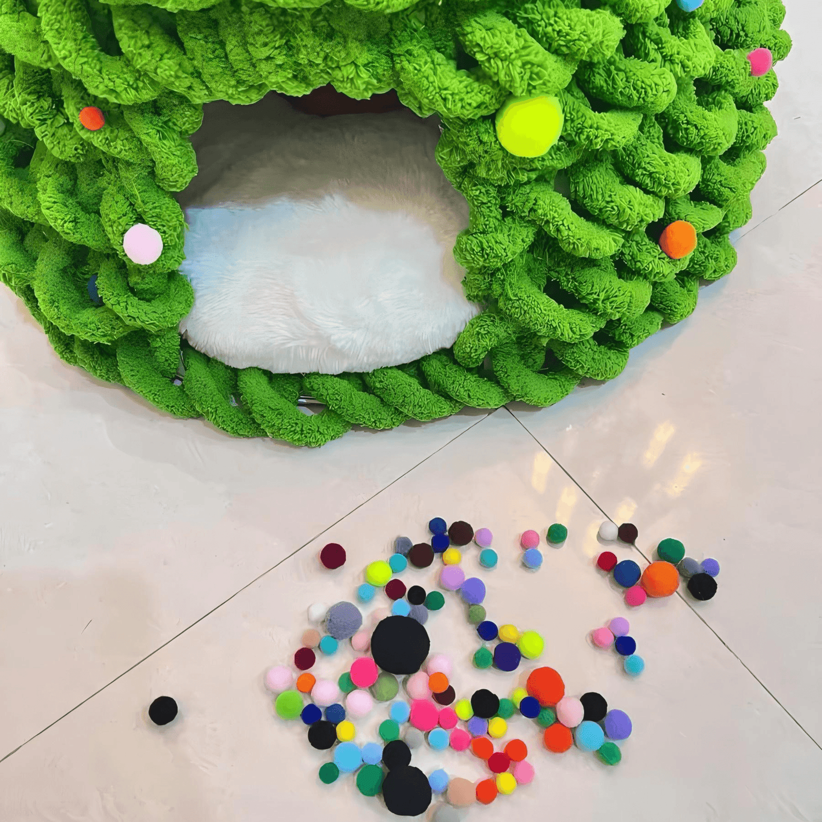 Cozy Christmas Cat Tree DIY Cat House Kit