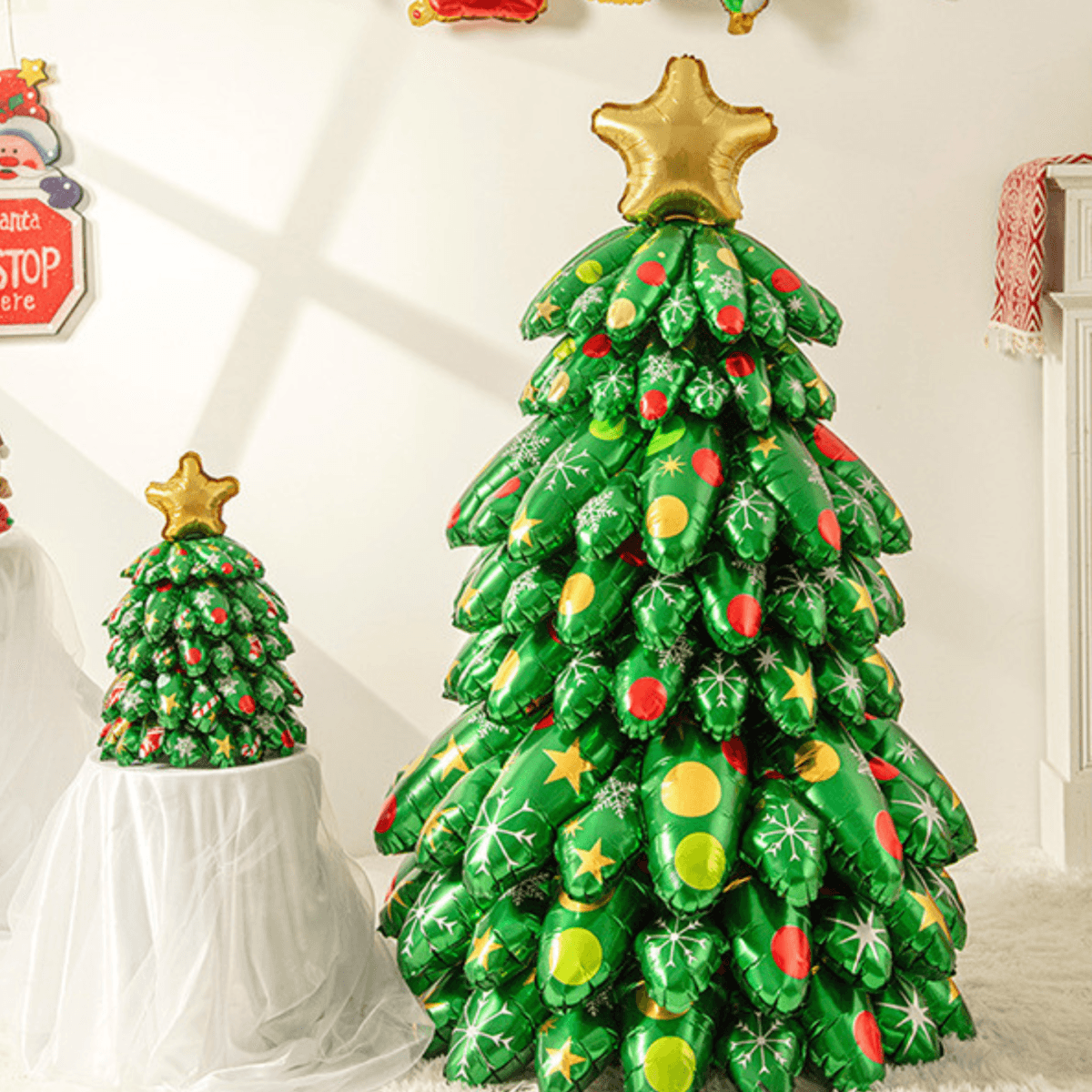 Inflatable Christmas Tree, Sustainable Holiday Decor, DIY Fun for Audlts & Kids