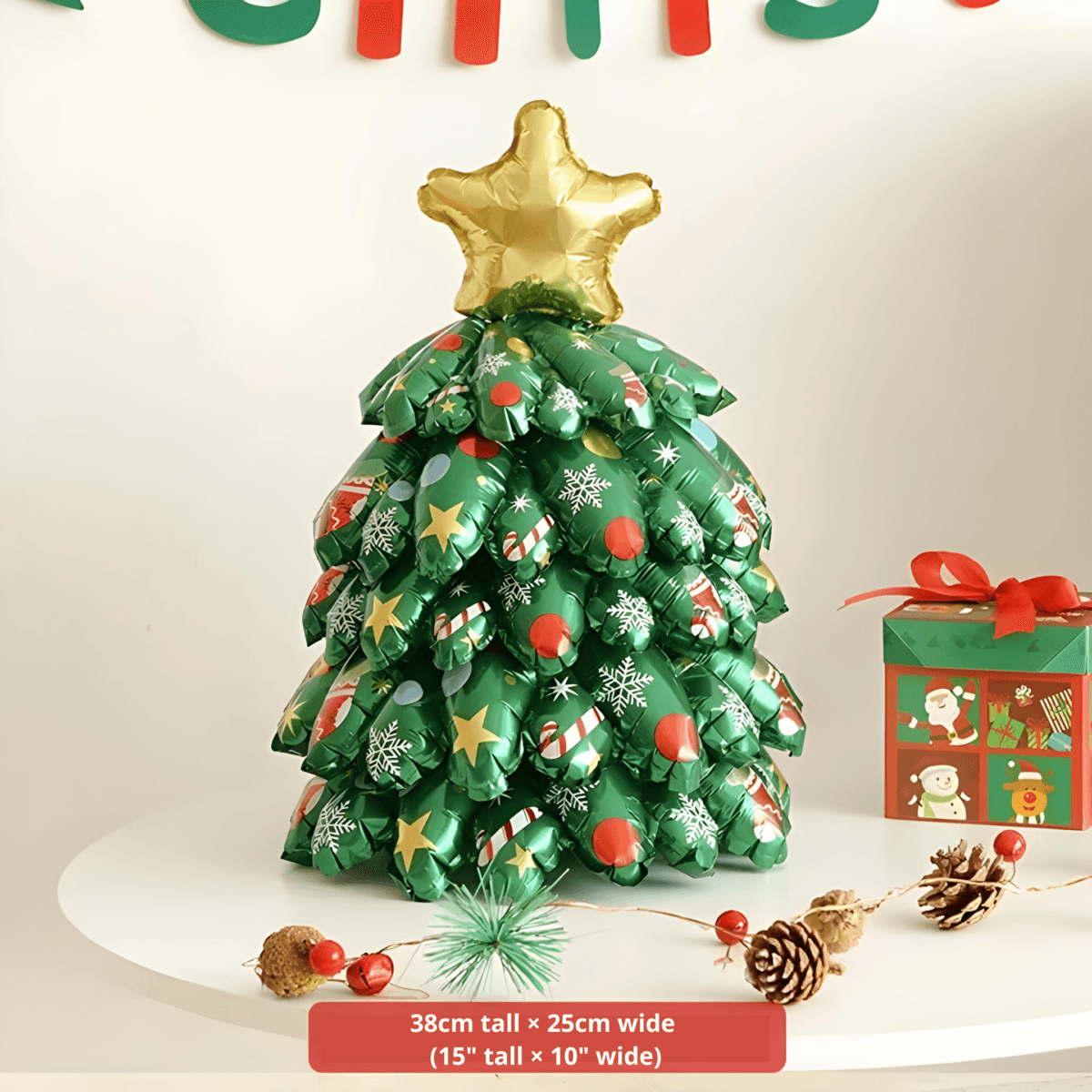 Inflatable Christmas Tree, Sustainable Holiday Decor, DIY Fun for Audlts & Kids