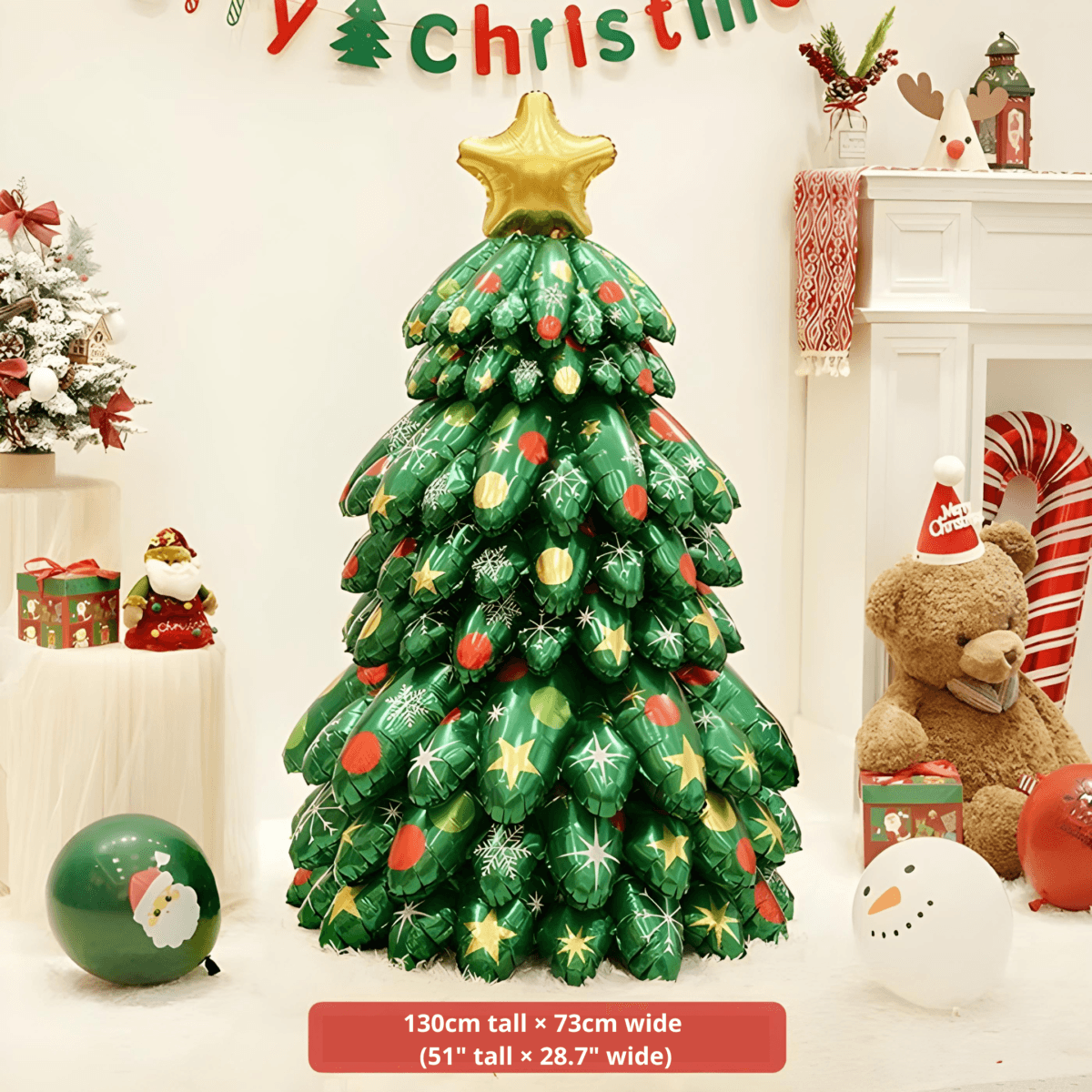 Inflatable Christmas Tree, Sustainable Holiday Decor, DIY Fun for Audlts & Kids