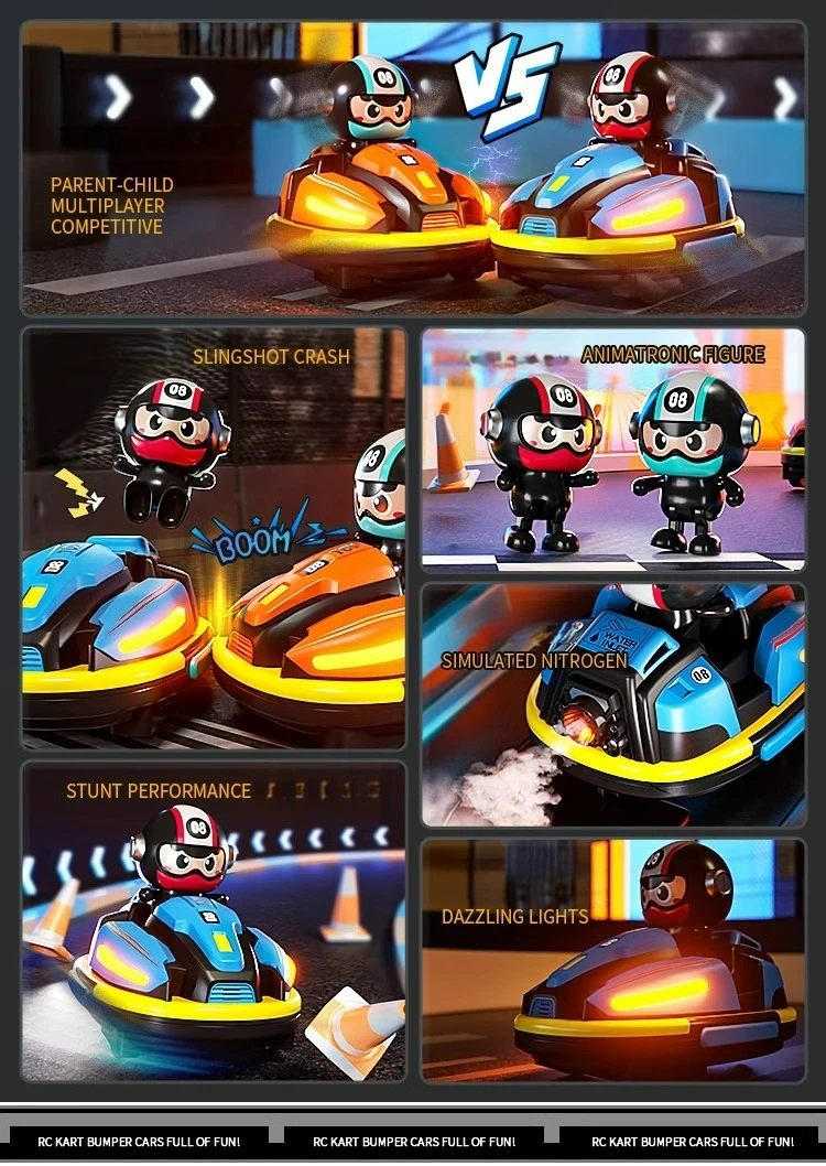 RC Battle Bumper Car Toy with Music, Lights, and Catapult – Fun for Kids & Family 22 RC Battle Bumper Car Toy with Music, Lights, and Catapult – Fun for Kids & Family