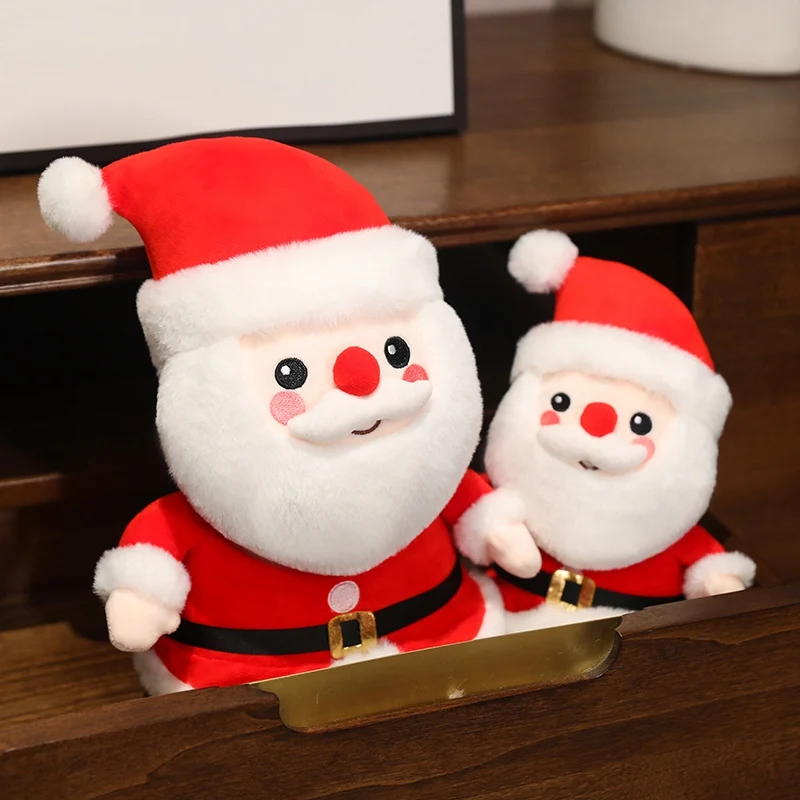 Kawaii Christmas Plush Dolls - High-Quality Santa Claus, Perfect Holiday Gifts