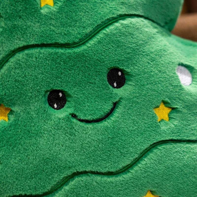 Christmas Plush Toys - Tree, Snowman, Gingerbread Man, Cookie House & Pillow Gifts