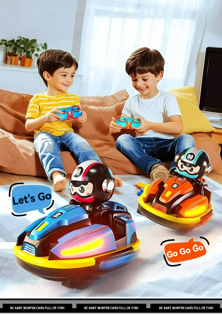 RC Battle Bumper Car Toy with Music, Lights, and Catapult – Fun for Kids & Family 24 RC Battle Bumper Car Toy with Music, Lights, and Catapult – Fun for Kids & Family