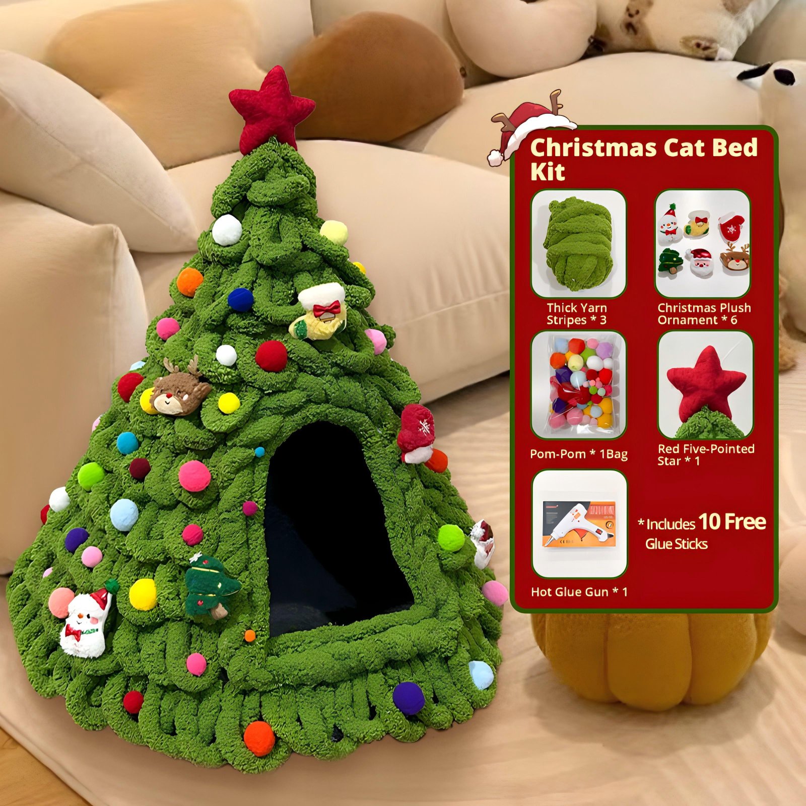 Christmas tree for cats