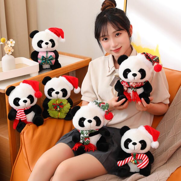 Christmas Panda Plush, Cute Doll, Best Birthday, Christmas Gift