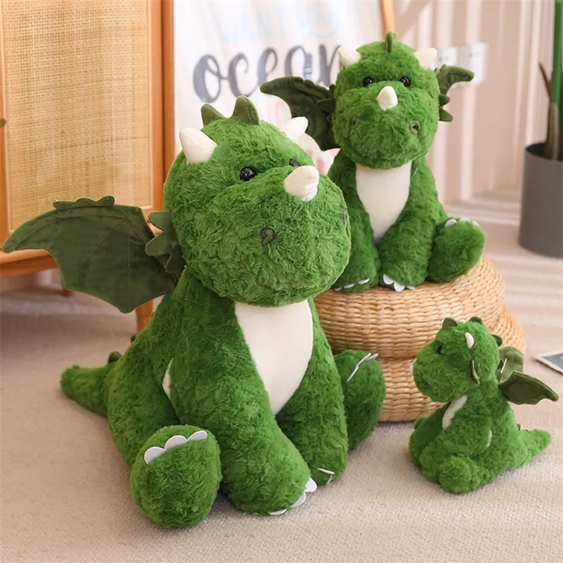 Cute Dinosaur Plush Toy for Kids – Flying Dragon with Wings, Eggs, Perfect Kawaii Birthday Christmas Gift 8 Cute Dinosaur Plush Toy for Kids – Flying Dragon with Wings, Eggs, Perfect Kawaii Birthday Christmas Gift